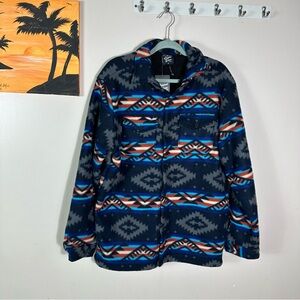 Original Deluxe Azteca Multicolor Fleece Jacket